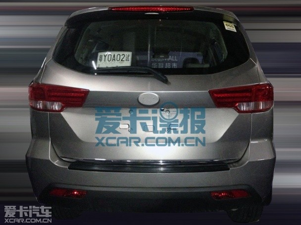 福迪全新SUV 諜照