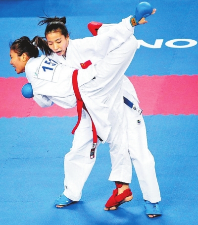 河南姑娘拿下中國空手道首個(gè)奧運(yùn)積分
